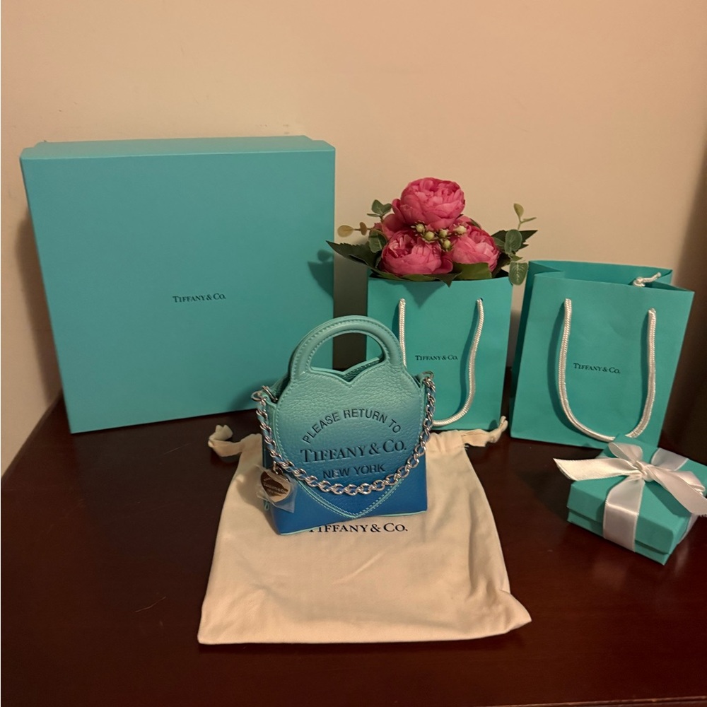 Tiffany & Co. Blue Micro blue ombré Handbag
